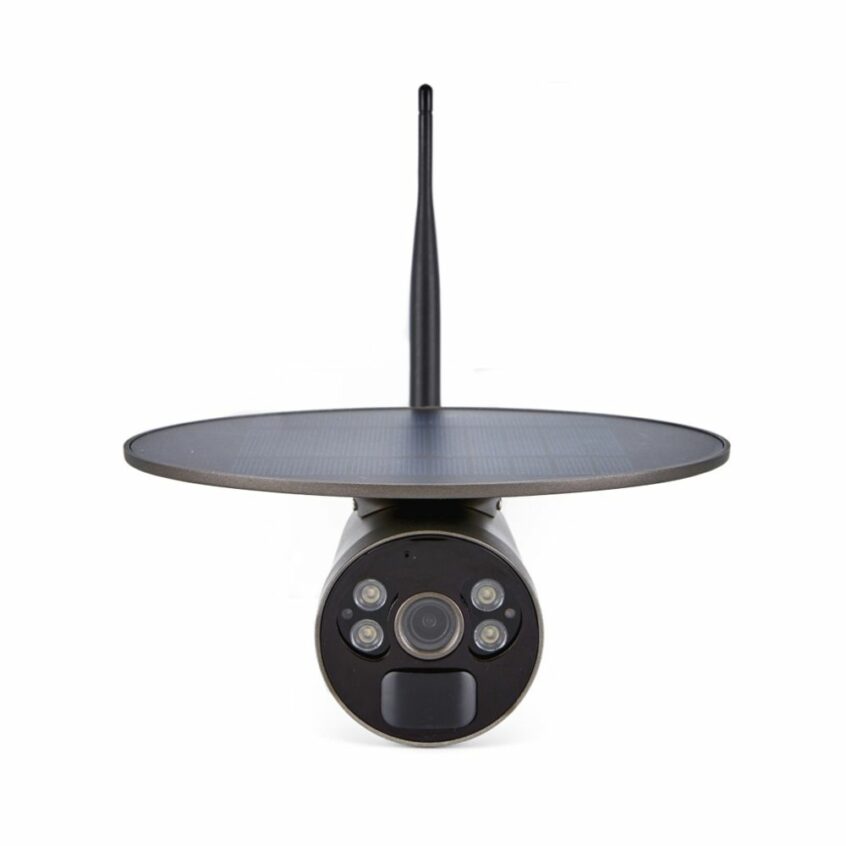 Smart Outdoor Camera - Solar Battery - Static - WiFi - Genie Automata
